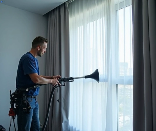 Professional drapes cleaning process tools Matty Curtain Cleaning glen-iris-vic